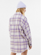 Oversized check overshirt