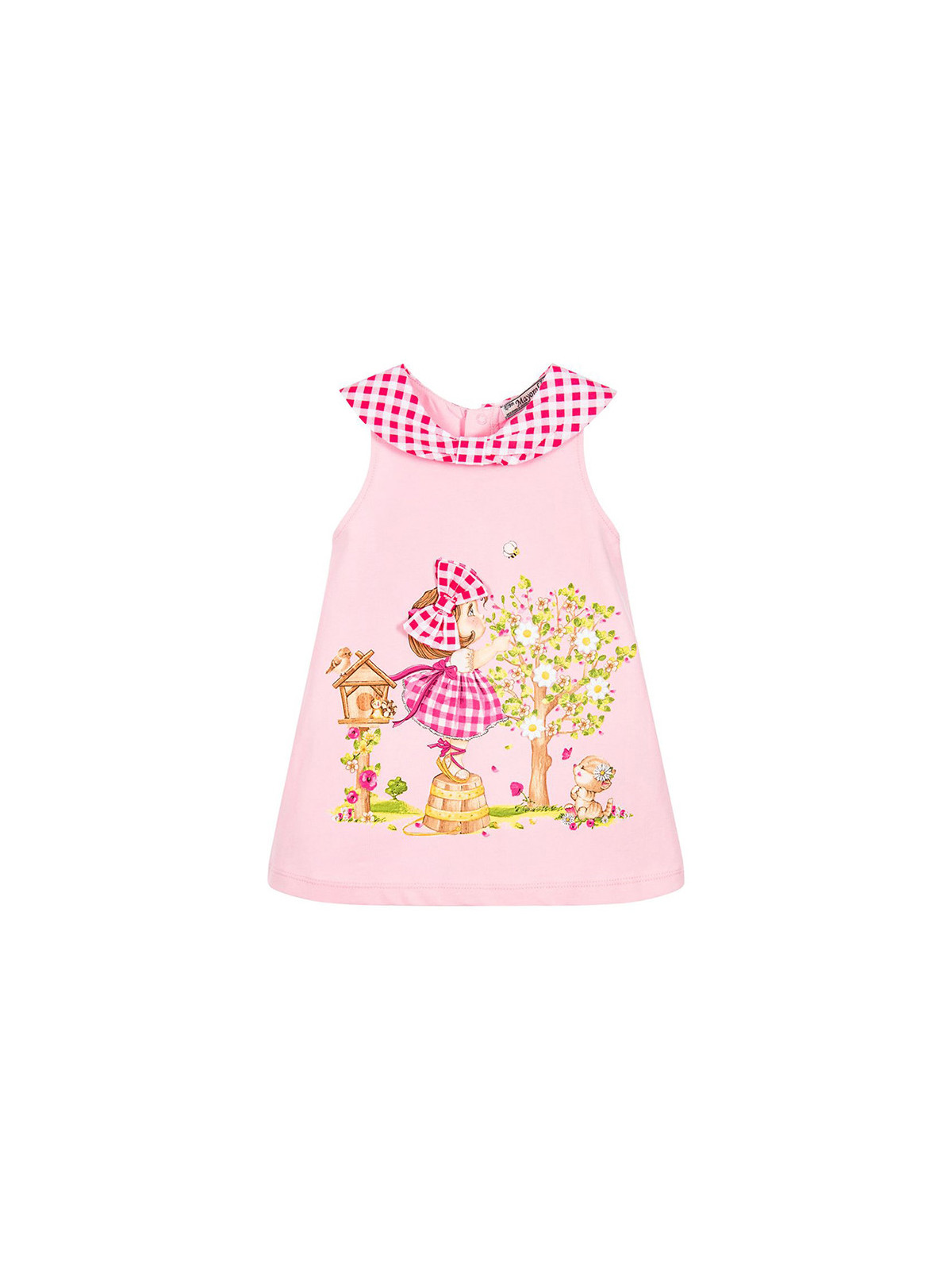 Girls Cotton Jersey Dress