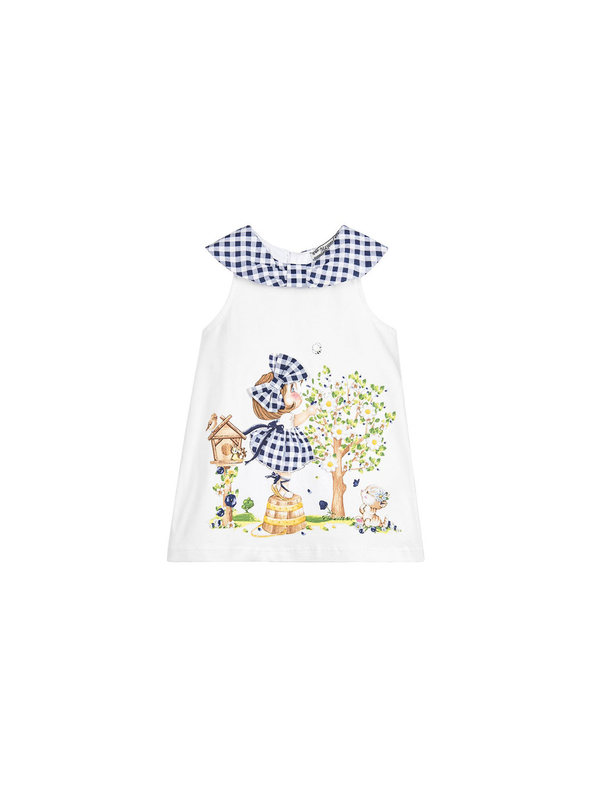 Girls Cotton Jersey Dress