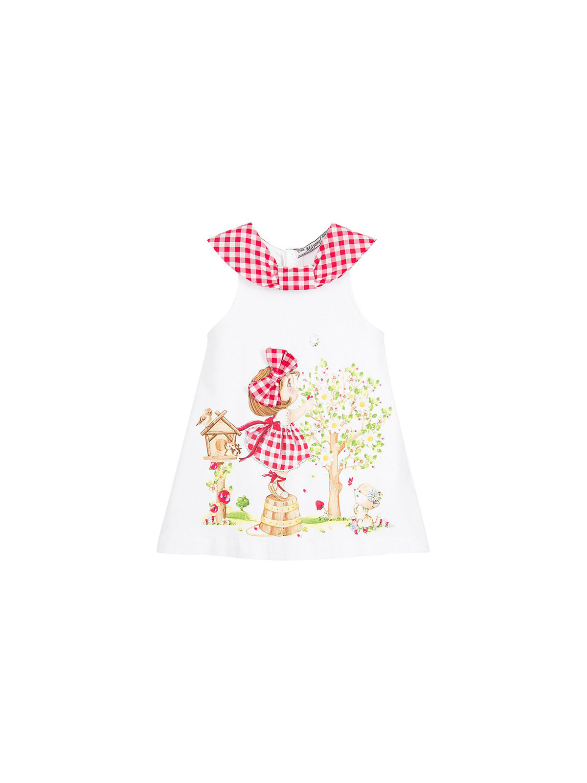 Girls Cotton Jersey Dress