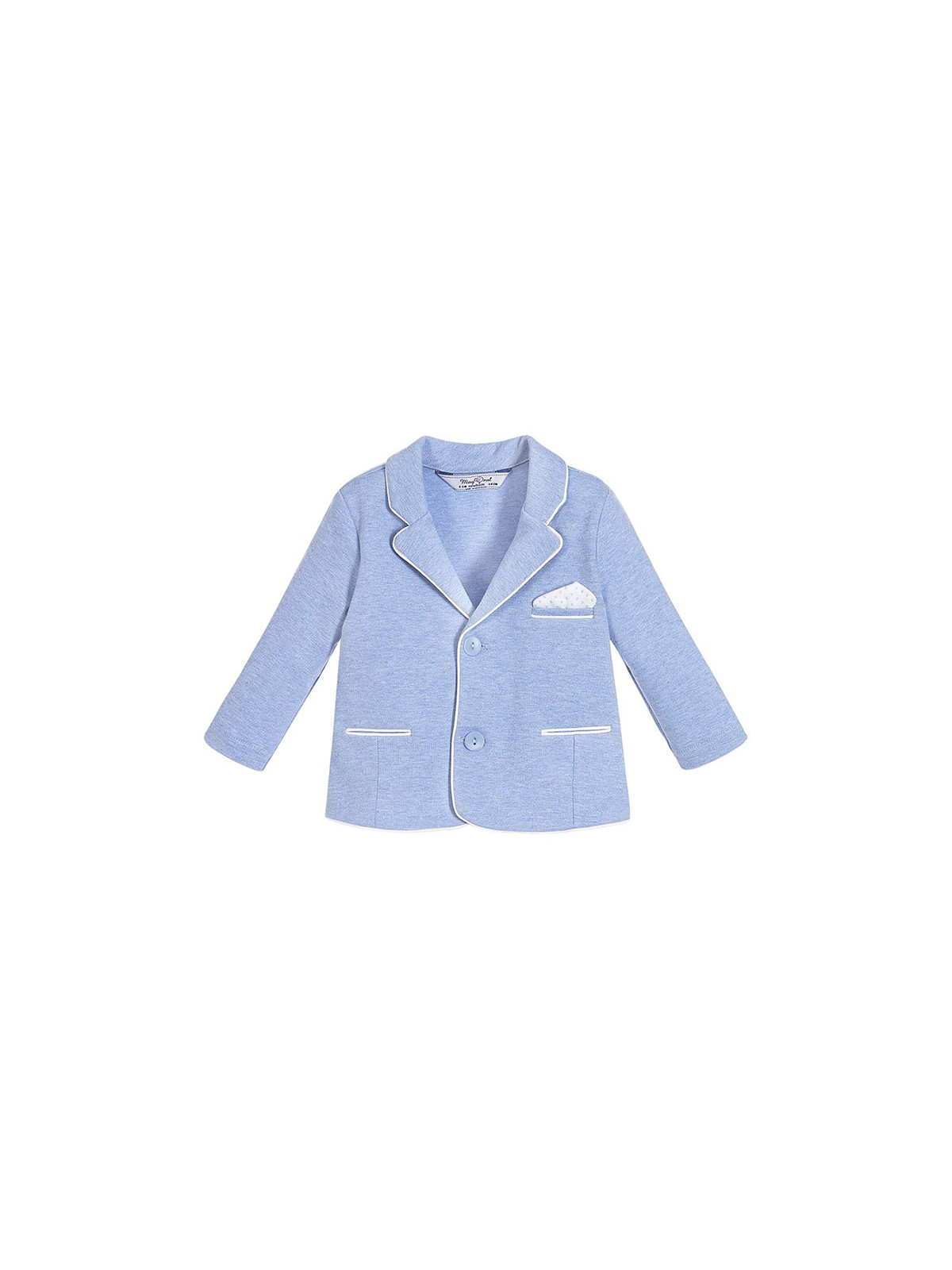 Baby Boys Ivory Jersey Blazer