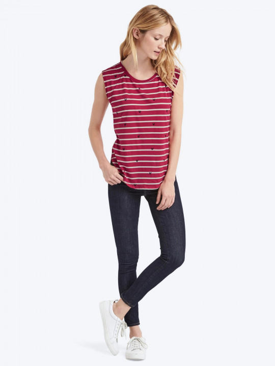 Gap Disney Mickey Mouse and stripes tee